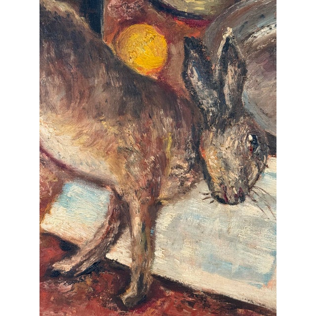 Vintage French Still Life Painting Signed For Sale - Image 4 of 12