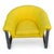 1970s Pair of 1970s Channel-Back Barrel Lounge Chairs, Chrome Cantilever Base For Sale - Image 5 of 14
