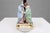 Holy Water Font in Porcelain with Crucifix from Vieux Andenne, Belgium, 20th Century For Sale - Image 6 of 11