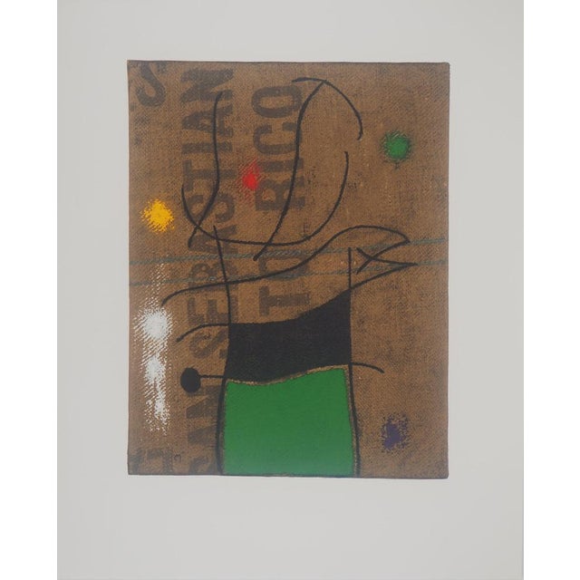 Joan Miró (1893-1983) The Acrobat Color lithograph after a painting by the artist Signed in the plate On wove paper, 45 x...