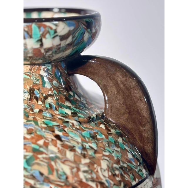 Mid-Century Modern Monumental Vase by Jean Gerbino, Vallauris, France, 1950s For Sale - Image 3 of 12