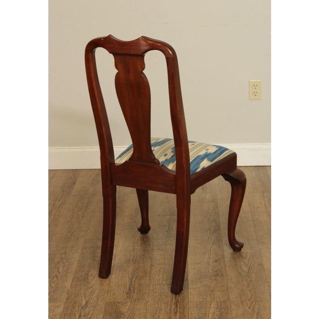Henkel Harris Queen Anne Style Mahogany Dining Side Chair For Sale - Image 9 of 13