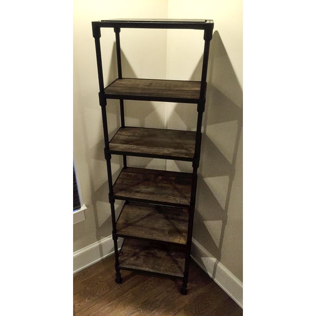 Restoration Hardware Dutch Industrial Narrow Shelving Chairish