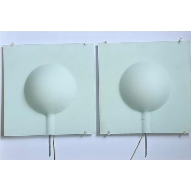 Mid-Century Modern Large Mid-Century Wall Lamps by Cecilia Johansson for Ikea, Sweden, 1980s, Set of 2 For Sale - Image 3 of 9