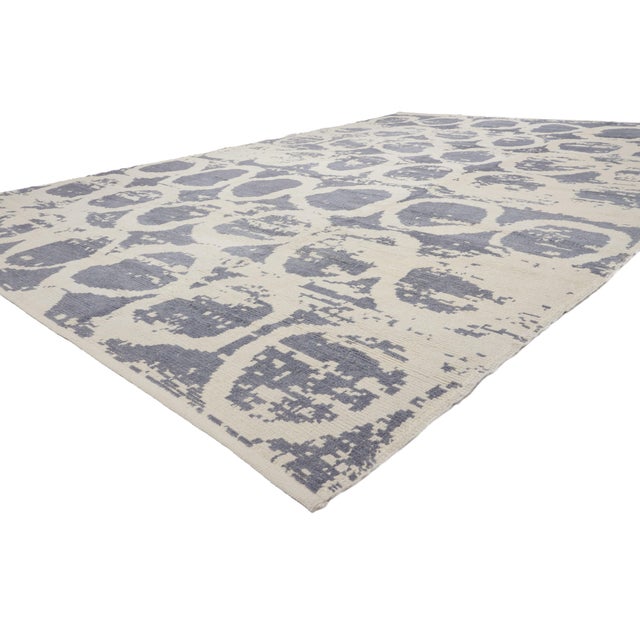 53189 Contemporary Turkish Moroccan Rug, 09'11 x 14'02. The Orphic Reverie: A Contemporary Turkish Moroccan Masterpiece of...