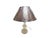 Art Deco Alabaster Bedside Lamp, Belgium, 1950s For Sale - Image 6 of 9