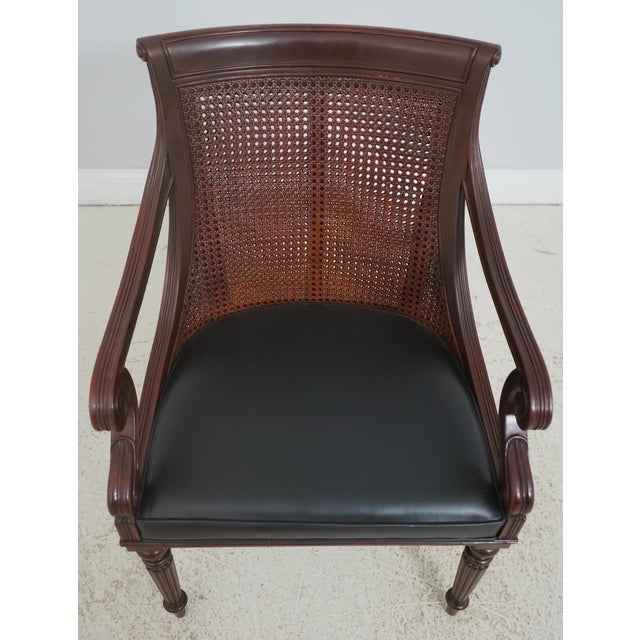 Age: Approx: 15 years old Details: Althorp Collection Mahogany Double Cane Back Quality Construction Regency Style Quality...
