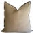 French Stone Washed Linen Accent Pillow With Down Feather Insert For Sale In Los Angeles - Image 6 of 6