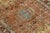 Antique Heriz Runner Rug With Distressed Terracotta and Sage Patina 3x10 For Sale - Image 9 of 9