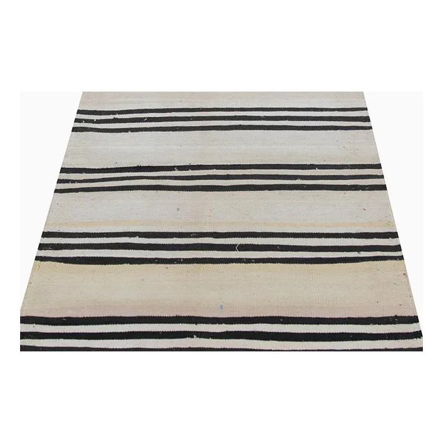 Handwoven Flatweave Scandinavian Style Kilim Runner Rug 3’0″ X 12’7″ For Sale - Image 4 of 7