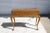 Queen Anne 1970s American of Martinsville 2 Drawer Burl Queen Anne Style Writing Table For Sale - Image 3 of 13