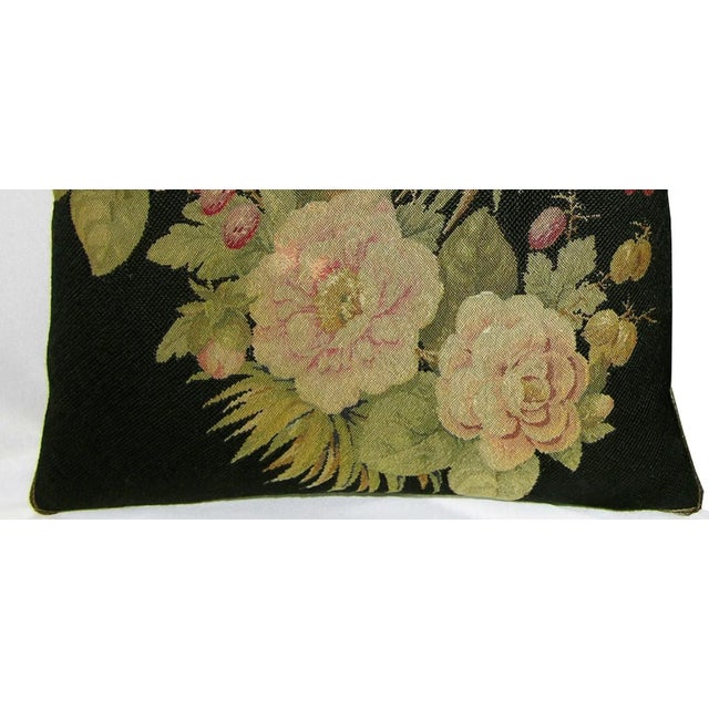 Circa 1880 Antique French Needlepoint Pillow For Sale In Los Angeles - Image 6 of 9