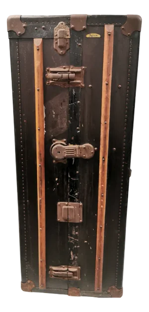 Antique Officer Travelling Trunk