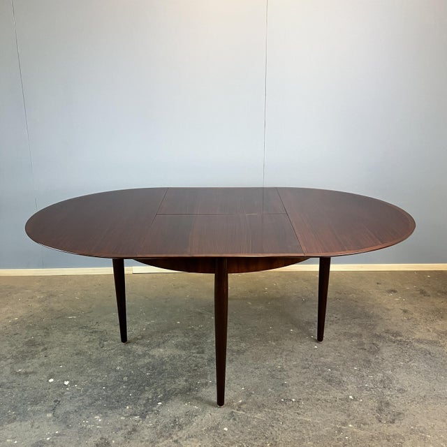 Extendable Dining Table in Rosewood from Lübke, 1960s For Sale - Image 17 of 17