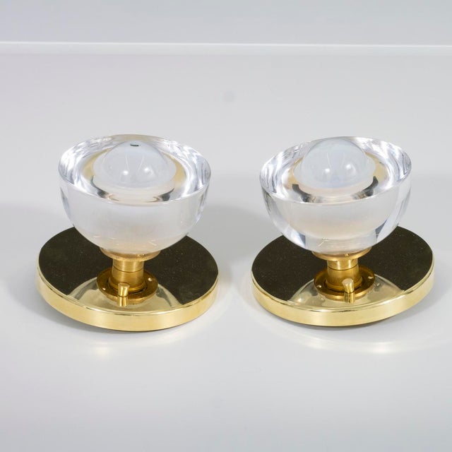 Pair of Modernist Murano glass sconces For Sale - Image 12 of 17