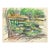 1940s Grace Spongberg Oxbow Art School Saugatuck Michigan Drawing For Sale