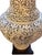 Plastic Vintage Asian Chinoiserie Relief-Carved Table Lamp With Pleated Shade For Sale - Image 7 of 7