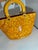 Chanel Patent CC Perforated Tote Bag , Vintage Orange Beach Bag For Sale - Image 12 of 18