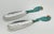Mexican 1980s Rare Emilia Castillo Taxco Parrot Silverplate & Verdigris Serving Utensils For Sale - Image 3 of 18