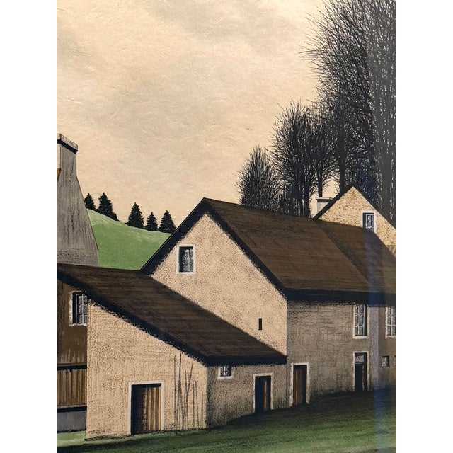 1970s Jacques Deperthes Impressionist Pencil Signed Gouache For Sale - Image 16 of 16