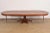 Wood John Widdicomb Mid-Century Regency Cherry Wood Pedestal Extension Dining Table, Newly Refinished For Sale - Image 7 of 12