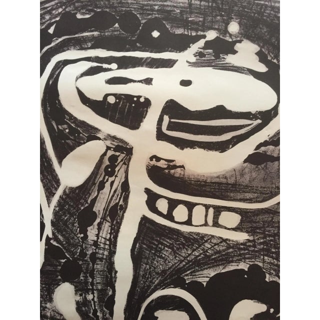 Abstract Stone Lithograph 1950s San Francisco Printmaker For Sale In Dallas - Image 6 of 7