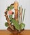Folk Art Outsider Folk Copper Art Garden Indoor Water Fountain W/ Live Edge Log For Sale - Image 3 of 12