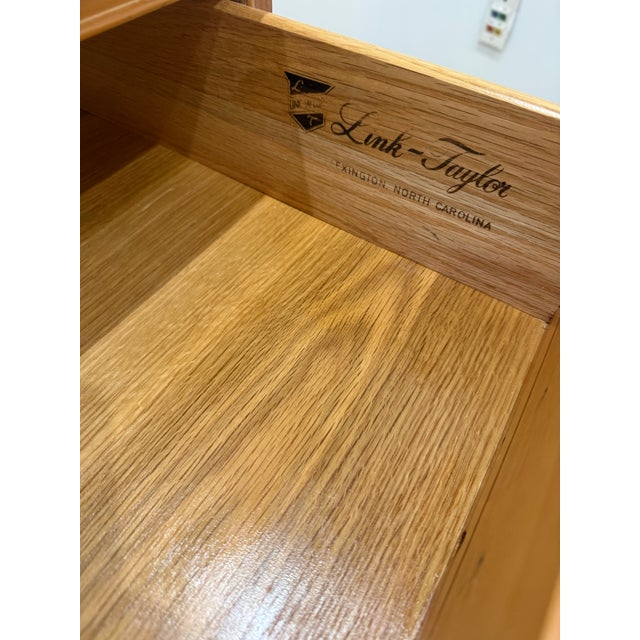 1990s Lexington Link Taylor Carved Shell Pine Chest of Drawers /Nighstands, A Pair For Sale - Image 9 of 12