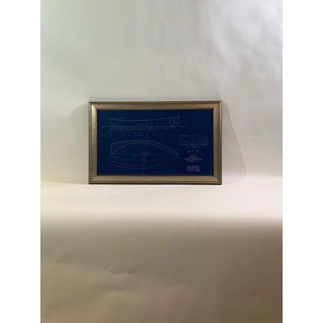 Early 20th Century Original Blueprint for the Sailing Dingy “Burp” by John Alden For Sale - Image 5 of 8