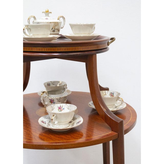 Dessert Table with Removable Tray, Set of 2 For Sale - Image 5 of 13