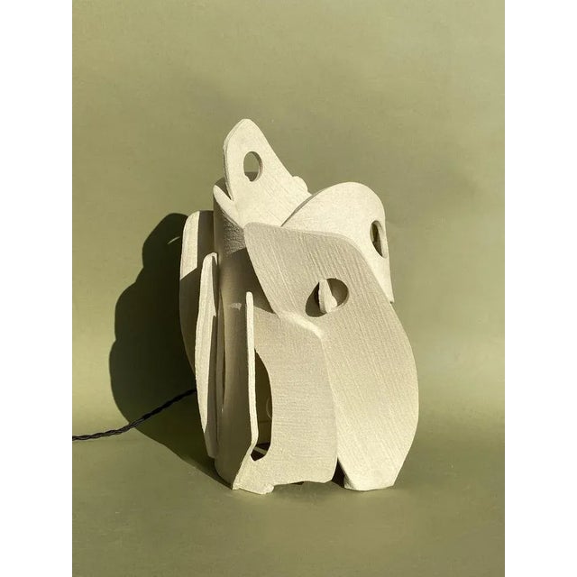 Ceramic Table Lamp by Olivia Cognet For Sale - Image 9 of 12
