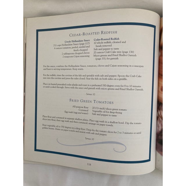 Blue Grand Traditions / a Coffee Table and Cookbook / a Signed Copy For Sale - Image 8 of 12