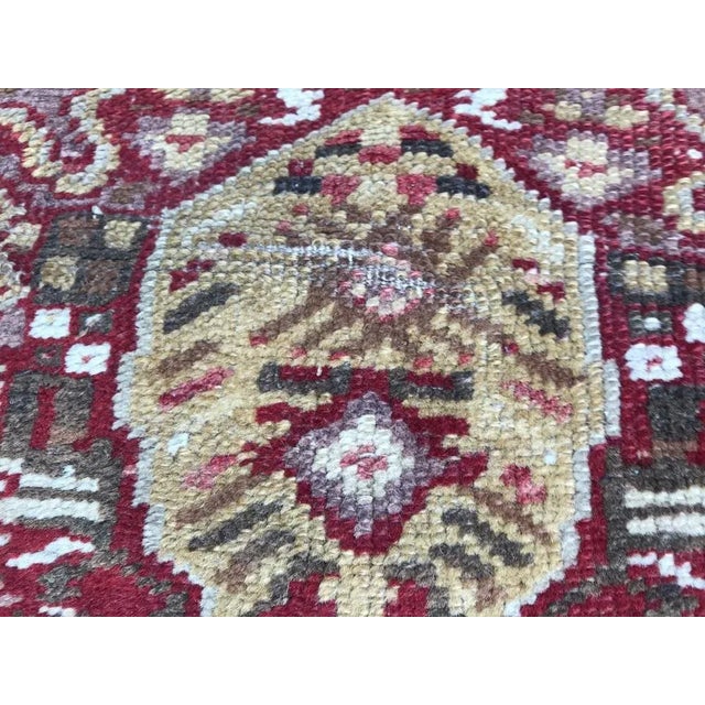 Textile Small Turkish Yastik Rug For Sale - Image 7 of 16