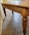 Antique Pine Console Table With 3 Drawers and Glass Knobs From England - Circa 1870 For Sale - Image 9 of 11