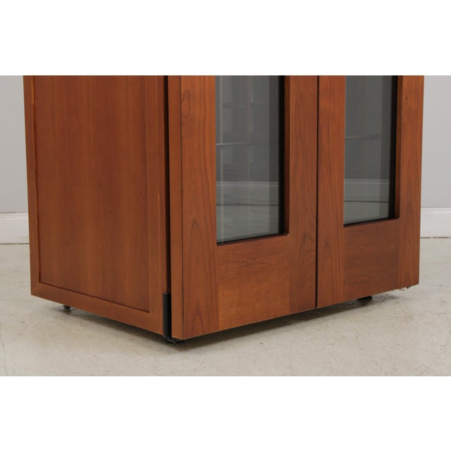 1990s Lacache Contemp 2400 Cherry Wine Cooler For Sale In Philadelphia - Image 6 of 18