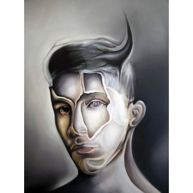 Stefano Mazzolini, Latiziam, 2026, Oil Painting on Canvas For Sale - Image 9 of 18