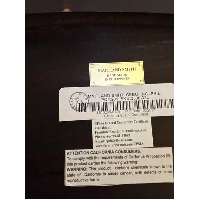 MaitlandSmith Round Deco Dining Table Chairish