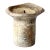 Vintage Handmade Studio Pottery Candle For Sale