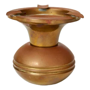 Vintage English Brass Ashtray