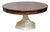 Ruby Living Rigley Pedestal Extension Dining Table, 60 Inches For Sale