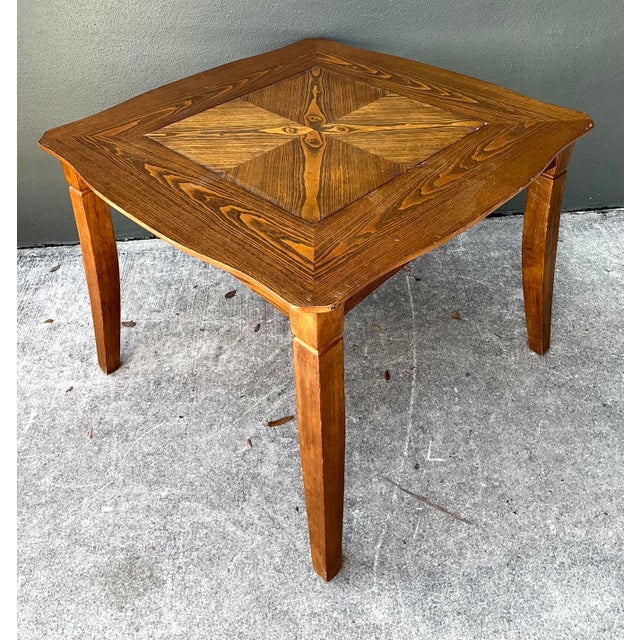 Wood Vintage Reversible Game Table For Sale - Image 7 of 12