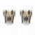 Brown Italian Modern Murano Glass Sconces, 2000, Set of 2 For Sale - Image 8 of 8