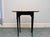 Queen Anne Vintage Queen Anne Style Oval Top Tea Table For Sale - Image 3 of 6