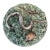 Antique Portuguese Manuel Mafra Palissy Style Snake Plate For Sale