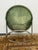Lusch & Co. Balloon Sling Chair, Forest Green Suede For Sale - Image 9 of 12