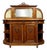 Louis XVI Style Half-Moon Shaped Buffet in Walnut For Sale