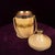 Cream Mod. 1225D Goatskin Parchment Ice Bucket by Aldo Tura, 1970 For Sale - Image 8 of 18