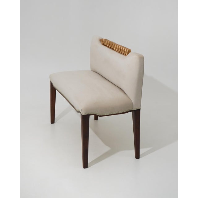 Beige Bench by Osvaldo Borsani for Atelier Borsani Varedo, 1940s For Sale - Image 8 of 12
