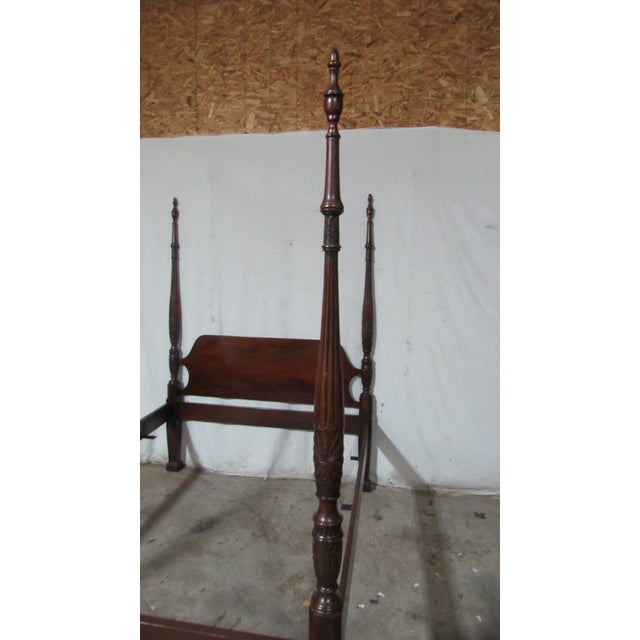 Item: Drexel Queen Bed Details: Signed Drexel Great Designer Look/Quality Piece Mahogany Beautiful Look 18th Century Great...