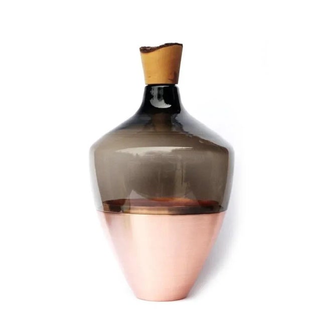 Contemporary Large Gray India Vase II by Pia Wüstenberg For Sale - Image 3 of 11